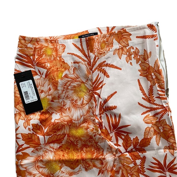 Marciano Print Pattern Skinny Pants - Size M - Picture 9 of 14